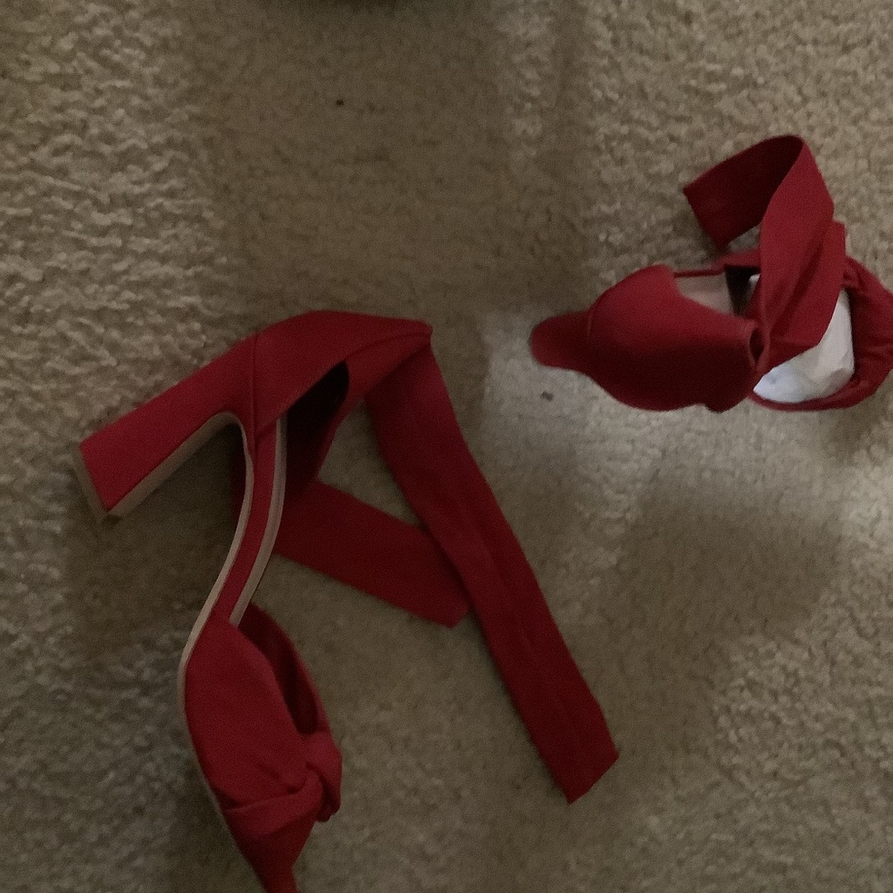 Red  Loeffler RANDALL sandal size 9B